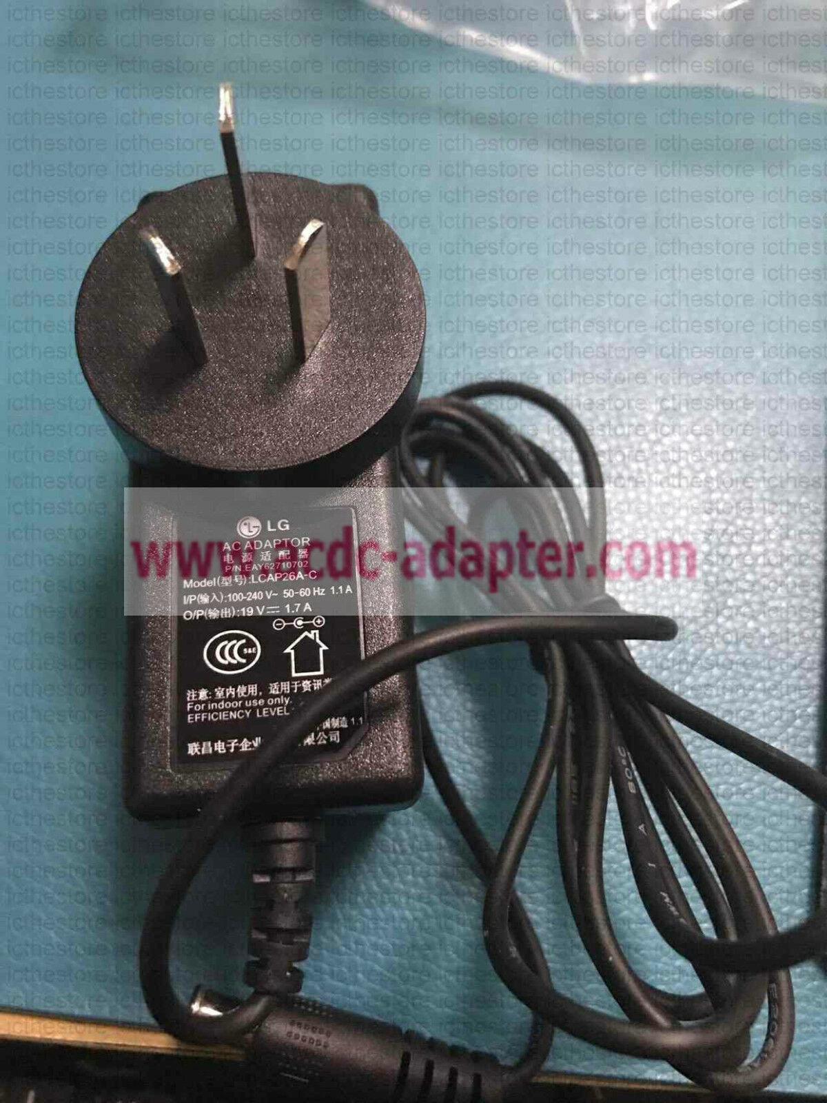 LG ADS-40FSG-19 AC Adapter Power Supply 19V 1.7A LCAP26A-A US Plug